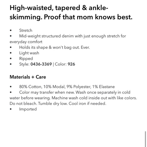 AE Mom Jeans - Picture 9 of 10